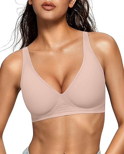 The Halaras™ Push Up Bralettes Plunge Seamless Bra
